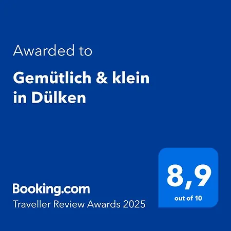 Gemuetlich & Klein In Duelken Appartement Viersen Buitenkant foto
